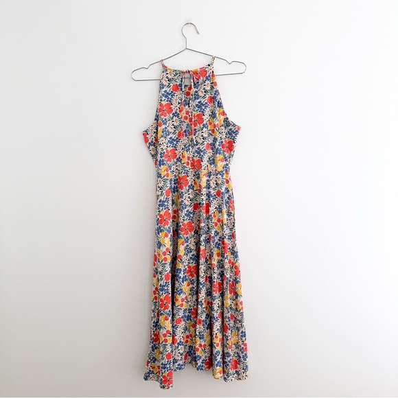 Chap's Retro Print Halter Neck Dress - Picture 6 of 8